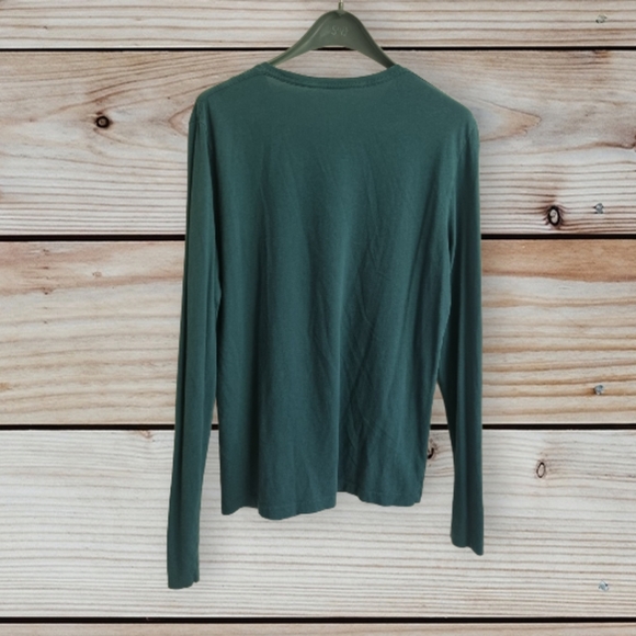 Allsaints green tonic ls crew long sleeve t shirt Size large - Picture 2 of 5